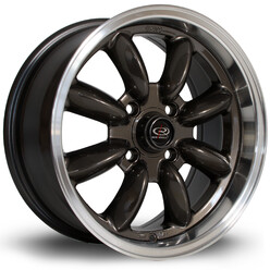 Jante Rota RB 15x7" 4x108 ET30, Gunmetal