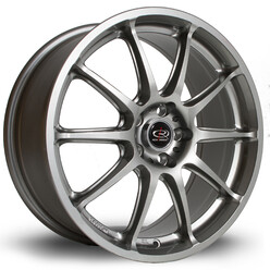 Jante Rota GRA 17x7.5" 5x100 ET48, Gris Foncé / Anthracite