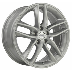 Jante BBS SX 17x7.5" 5x112 ET49, Gris Argenté Brillant (SX0403)