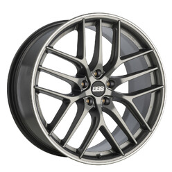 Jante BBS CC-R 20x9.5" 5x112 ET48, Gris Platine