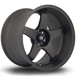 Jante Rota GTR-D 18x12" 5x114.3 ET0, Noir Mat