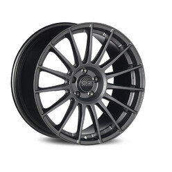 Jante OZ Superturismo LM 17x7.5" 4x100 ET42, Graphite Mat, Lettres Grises