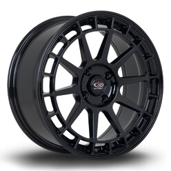 Jante Rota Recce 17x7.5" 4x108 ET25, Noir Brillant