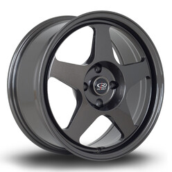 Jante Rota Slipstream 17x7.5" 4x108 ET25, Gunmetal