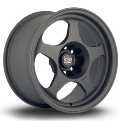 Jante Rota Slipstream 15x8" 4x108 ET25, Noir Satiné