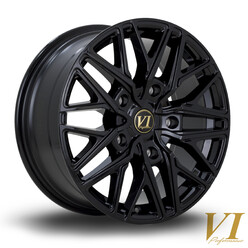 Jante Rota Loaded 18x8" 5x160 ET50, Noir Brillant