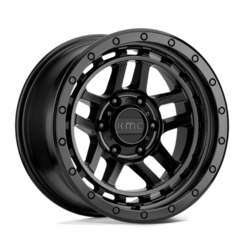 Jante KMC KM540 Recon 17x8.5 5x127 ET18, Noir Satiné