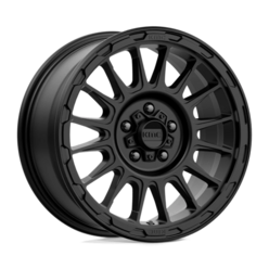 Jante KMC KM542 Impact 17x8 5x127 ET35, Noir Satiné