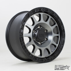 Rota Brawler 17x9" 6x139.7 ET40, Noir Satiné, Branche Polies