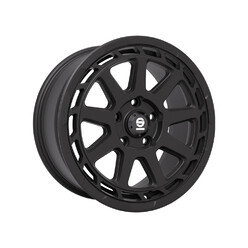 Sparco Gravel 17x8" 5x114.3 ET45, Noir Mat / Satiné