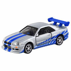 Tomica Unlimited Premium No. 08 | Fast & Furious BNR34 Skyline GT-R