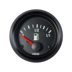 Indicateur Niveau de Carburant VDO Cockpit International (Tubulaire, 0 > 1) Ø52 mm