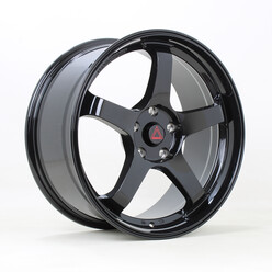 Autostar FF05 18x8.5" 5x114.3 ET35, Noir Brillant