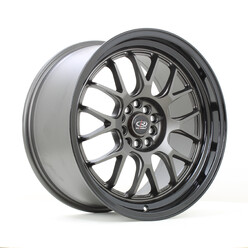 Rota MXR 18x9.5" 5x114.3 ET38, Gunmetal, Rebord Noir