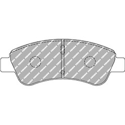 Plaquettes de Freins Avant Ferodo DS Performance pour Citroen Berlingo (96-01)